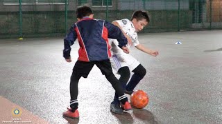 絶対勝ちたい！絶対負けたくない！本気の1vs1が開戦【小学4年生VS小学4年生】