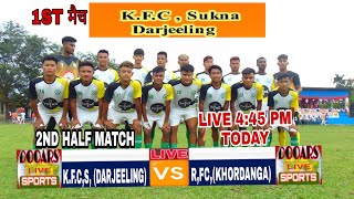 #GoodwillCup2023 Darjeeling vs khordanga 2nd half match  @DooarsLiveSports #DineshBaraik