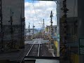 【前面展望】名鉄尾西線、西一宮～開明駅間・開明駅入線シーン shorts train 尾西線 名鉄 一宮 前面展望 鉄道 電車 ローカル線 単線