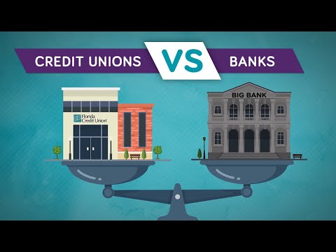 What's The Difference Between A Credit Union And A Bank? - YouTube