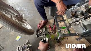 YAMAHA R15 V3 ka engine kaise open kare crank problem #r15v3