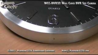 Normal Operation and Functions - WCC-DVR32 Wall Clock Hidden Nanny Camera