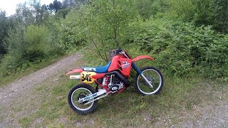 first ride on 1985 CR500