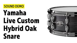 Yamaha Live Custom Hybrid Oak Snare 14\