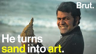 He Made Indian Sand Art Go Global