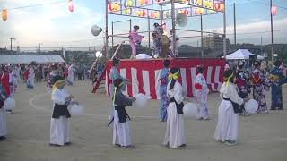 岡山県都窪郡早島町【令和元年・備中はやしま夏まつり】総踊り①