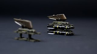 Unboxing of ResKit M299 launchers for Hellfire missiles and AGM-114K Hellfire II missiles (1/48)