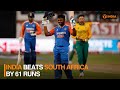 India beats South Africa by 61 runs and more | DD India Live