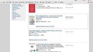 Using the Catalog