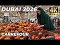 Dubai [4K] Carrefour Hypermarket & Mall Of Emirates Walking Tour 2026 🇦🇪