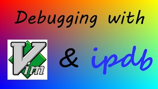 Today I coded | with IPDB and VIM for debugging
