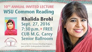 10th Annual Invited Lecture: Khalida Brohi
