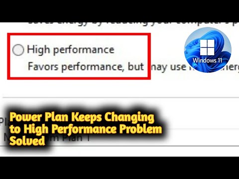 The Windows 11 power plan keeps changing. Problem solved