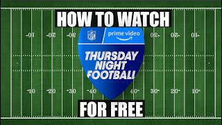 How to Watch Thursday Night Football for Free-How to Cut Cable & Watch the NFL