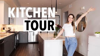 KITCHEN TOUR 2019 | what I eat, healthy foods + how I organize