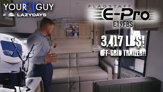 Lightweight Couple's Coach w/ Murphy Bed! - 2024 Flagstaff E-Pro 19FD (Travel Trailer)