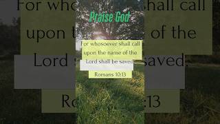 The Bible Verse: Romans 10:13 #shorts #bible #jesus