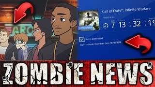 DOWNLOAD INFINITE WARFARE "NOW", LEAKED ZOMBIES GAMEPLAY, PS4 PRO ZOMBIES TRAILER, COD ZOMBIES NEWS