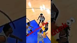 Ja Morant shocked the crowd with insane Poster dunk vs Spurs!👀🙀💪🏿💪🏿#nba#grizzlies #jamorant #shorts
