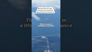 They Saw A Space X Rocket Launch From Their Plane! #space #spacex #elonmusk