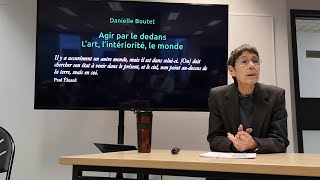 Agir par le dedans: l’art, l’intériorité, le monde