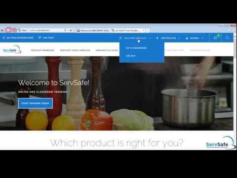 Take An Online Exam - ServSafe.com Take An Online Exam - ServSafe.com