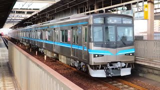 地下鉄鶴舞線 M1423A列車 63記号  普通 赤池行  代走N3000形N3108H⑥重検明け  上小田井駅 発車　2020年12月18日(金) 撮影