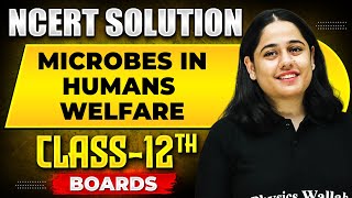 MICROBES IN HUMANS WELFARE - NCERT Solutions | BOTANY Chapter 04  |  Class-12th Boards