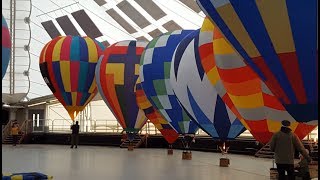 RC Model Balloons flying at Llangollen (2019)