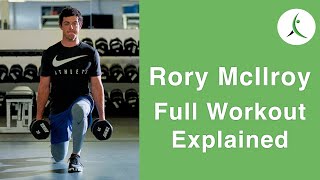 Rory McIlroy's - Full Gym Workout