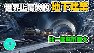 世界上最大的10個秘密地下建築排名及其神秘的傳說故事，這些地下建築比城市還大【有趣最TOP】#世界之最 #世界之最top #top #top10 #最大 #地下