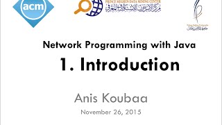 [Java Workshop Series] Java Network Programming : Introduction