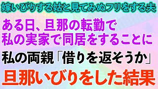 【スカッとする話】妊婦の私を嫁いびりする姑と見てみぬフリをする夫。旦那の転勤で私の実家で同居をすることに   私の両親「借りを返そうか」と旦那いびりをした結果