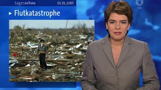 Tagesschau vor 20 Jahren, 01.01.2005 - Susanne Daubner