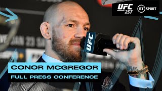 Conor McGregor on Khabib, Poirier and Diaz | UFC 257 press conference