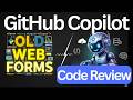 AI Code Review: GitHub Copilot Grades My 2008 .NET WebForms Project
