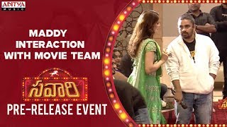 Maddy Interaction With Movie Team & Audience @ Savaari Pre Release Event LIVE | Nandu, Priyanka Shar