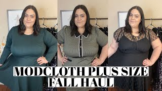 PLUS SIZE MODCLOTH FALL TRY-ON HAUL 🍁🍂