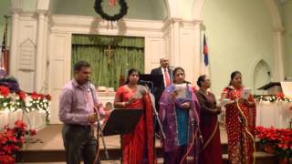 Oh Sadbhaktulaara - Telugu christian Christmas song by fbcts choir