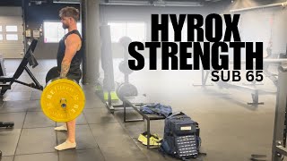 Huge Bench Progress | Hyrox Copenhagen | Series Sub 65