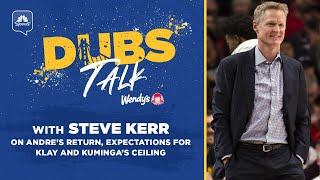 Steve Kerr on Andre Iguodala's return, expectations for Klay Thompson | Dubs Talk