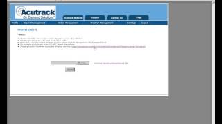 Importing Orders