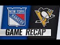 Malkin, Letang lift Penguins past Rangers in 6-5 win