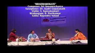 SAPNA 25TH ANNIVERSARY: SANGITA RAVALI: GRAND FINALE: PADMASRI DR. KADRI GOPALNATH SAXOPHONE CONCERT