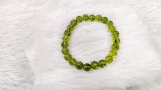 Natural Peridot Bracelet