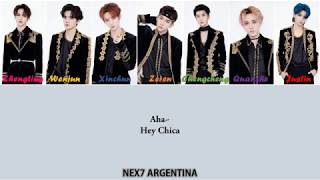 [SUB ESPAÑOL] 乐华七子NEXT (NEX7) - Attention (自由主义) lyrics color coded (Spanish/Chinese/Pinyin)