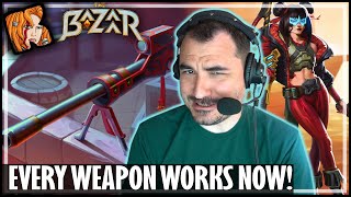 EVERY WEAPON WORKS NOW! - The Bazaar