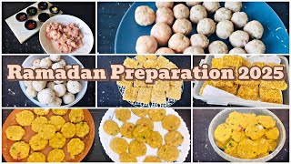 Ramadan preparation 2025. Make and Freeze Vegetables \u0026 Snacks for Ramadan .Pre Ramadan Preparations.