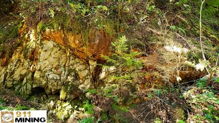 Oxidized Outcrops \u0026 Contact Zones By An Old Quarry!