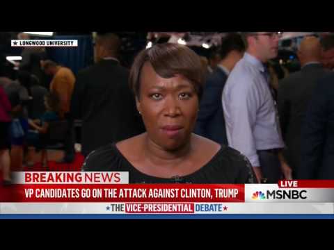 MSNBC’s Reid: Kaine’s Interruptions Didn’t Help Him, Was Rude To The Moderator MSNBC’s Reid: Kaine’s Interruptions Didn’t Help Him, Was Rude To The Moderator
